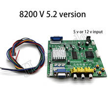 GBS 8200 5.2 Arcade Game CGA/YUV/EGA/RGB Signal to VGA HD Video Converter Board (Dual Output) Non-Shielded Protection 2024 - buy cheap