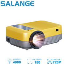 Salange Q6S Video Projector for Movie Home Cinema Full HD 1080P Supported Airplay Movie Beamer Wifi  Android 10 TV BOX optional 2024 - buy cheap