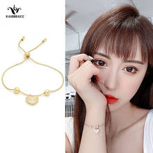 XiaoboACC-pulsera de ópalo ajustable de moda coreana, chapado en oro 2024 - compra barato