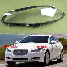 Cubierta de faro delantero para coche, pantalla de lámpara, gafas, accesorios para Jaguar XF XFL 2012-2015 2024 - compra barato