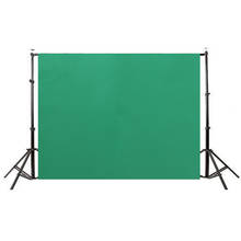 3 Sizes Green Cotton Photo Backgrounds Studio Photography Screen Backdrop Cloth Backgrounds Studio Photography Screen Chromakey 2024 - buy cheap