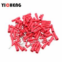 50pcs connection terminal cold-pressed terminal block terminals for  wire cable crimping kit  wire connector Bullet shape 2024 - buy cheap