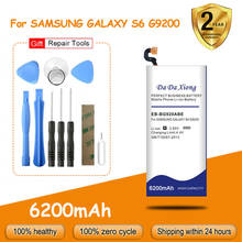EB-BG920ABE For GALAXY S6 Battery G920 G9208 EB-BG925ABE Samsung Edge G9250 G925S EB-BG928A G928T G928V G928S 2024 - buy cheap