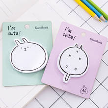 4pack /lot Kawaii Youha animal cartoon sticky notes Memo Pad Sticky Self-Adhesive Notes Stationery School Supplies 2022 - buy cheap