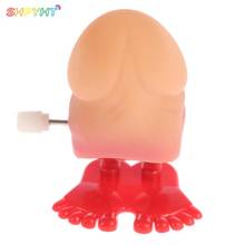 2021 Adult Spoof Toys Party Props Funny Prank Toys Funny Clockwork Jump People Bouncing Boobs Joke Tricky Gift 2024 - купить недорого