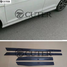 carbon fiber side skirts apron for Volkswagen Golf 7 RZ style car body kit 2024 - buy cheap