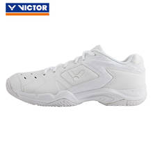 Original victor badminton sapatos respirável branco anti deslizador estável esporte tênis para mulher masculina p9200td 2024 - compre barato