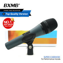 Micrófono con cable dinámico profesional E845S, calidad de grado A, E845, con interruptor de encendido/apagado, para actuaciones en vivo, Karaoke 2024 - compra barato