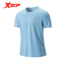 Xtep Summer Men's Round Neck Short Sleeve Comfortable Breathable Casual T-shirt Running Loose Short Sleeves 878229010132 2024 - buy cheap