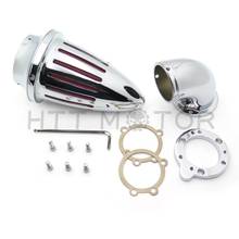 Bullet Air Cleaner Filter Kits for Harley S&S Custom Cv Evo Xl Sportster Chrome Aftermarket Free Shipping Motorcycle Parts 2024 - buy cheap