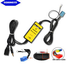 DOXINGYE-adaptador cambiador de CD de interfaz MP3 USB Digital para Radio de coche con entrada auxiliar de 3,5mm para Audi A2 A4 A6 S6 A8 TT 2024 - compra barato