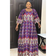H&D Women Traditional African Dresses Bazin Riche Dashiki Dresses For Women Long Party Dress Plus Size Clothes Nigerian Wears 2024 - buy cheap