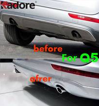 Silenciador de tubo de escape de acero inoxidable para Audi Q5 2010 2011 2012, Punta inferior 2024 - compra barato