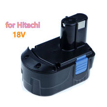 Batería recargable de 18V NI-MH 12800mAh para taladro de destornillador de herramienta eléctrica Hitachi: EB1820 EB1812 EB1830H EB1833X EB18B 322437 2024 - compra barato