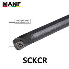 Torno de torneado CNC MANF de 8mm y 10mm, S08K-SCKCR06, cortador de torno de mecanizado de acero, procesamiento de sujeción, herramientas de perforación de torno interno bloqueado 2024 - compra barato