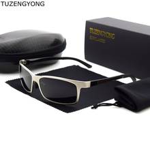 TUZENGYONG New Men's Polarized Sunglasses Aluminum Magnesium Sun Glasses Driving Glasses UV400 Shades For Men Oculos masculino 2024 - buy cheap