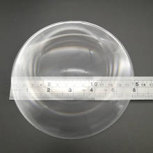 Оптическая круглая пластиковая линза Френеля из ПММА, 1 шт., диаметр 140 мм, увеличительное стекло, сверхдлинное фокусное расстояние, плоская лупа 2024 - купить недорого