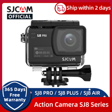 Экшн-камера SJCAM SJ8 серии SJ8 Air & SJ8 Plus & SJ8 Pro камера 1290P 4K WIFI дистанционное управление Водонепроницаемый Спорт DV 2024 - купить недорого
