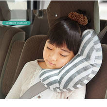 Kids Car Seat Headrest Pillow Seat Belt Cover Cotton Soft Pillow Vehicle Shoulder Pads Safty Belt Protector Cushion Neck Pillow 2024 - buy cheap