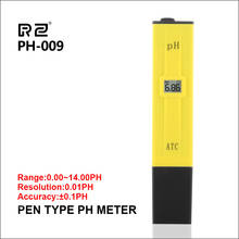 RZ Digital PH Meter Water Quality Food Soil Aquarium PH Meter Mini Portable Pen Tester Measure Range 0.00-14.00PH 2024 - buy cheap