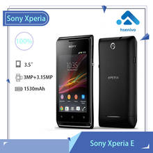 C1505 Оригинальный разблокированный Sony Xperia E мобильный телефон 3G WIFI GPS 3MP камера Android 4,1 сотовый телефон Бесплатная доставка 2024 - купить недорого