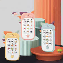 Детские игрушки на телефон, двуязычный музыкальный телефон, артефакт для сна, имитация телефона для детей, игрушка для раннего развития младенцев, подарки для детей 2024 - купить недорого