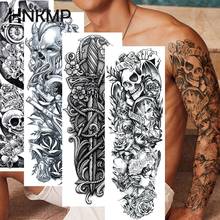 Waterproof Temporary Tattoo Sticker Full Arm Large Tatoo Stickers Flash Fake Tattoos For Men Women 2024 - buy cheap