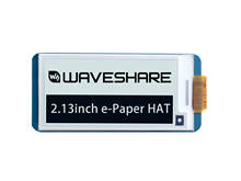 Waveshare-Pantalla de tinta electrónica de 2,13 pulgadas para Raspberry Pi, resolución de 250x122, papel electrónico SPI, compatible con actualización parcial de la versión 2 2024 - compra barato