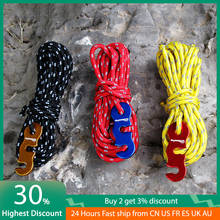 4pcs Tent Wind Rope Buckle Reflective Paracord Outdoor Accessories For Camping Cord Lanyard 2024 - compre barato