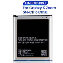 Original de reemplazo de la batería de Samsung para Galaxy K Zoom C1158 C1115 SM-C1116 de EB-BC115BBE EB-BC115BBC con NFC 2430mAh 2024 - compra barato