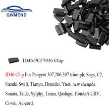 QWMEND 1pcs* ID46 Transponder Chip PCF7936 Unlock ID 46 Chip for Honda Hyundai Kia Mitsubishi Nissan Citroen Peugeot 2024 - buy cheap