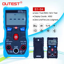 ZOYI ZT-S1/ZT-S2/ZT-S3/ZT-S4 4000 counts Auto Range True RMS LCD Digital Multimeter With NCV DATA HOLD and LCD backlight+EVA box 2024 - купить недорого