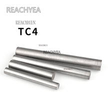 4 TC4 pc/lote Comprimento 250 milímetros de Titânio Ti Bar Grau GR5 Haste De Metal Diâmetro 1/2/3/4/5/6/7/8/9/10mm Para a Fabricação de Gás aeroespacial 2024 - compre barato