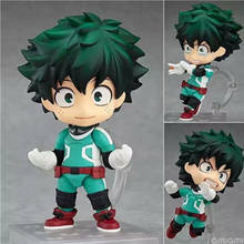 Anime My Hero Academia Figurine Deku 10cm Face Change Action Model Toy Gifts Children Pet Mini  Kawaii PVC Desktop Pops 2024 - buy cheap