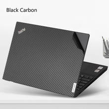 Carbon fiber Laptop Sticker Skin Decal Cover Protector for Lenovo Thinkpad E15 Gen1 15.6" 2020 2024 - buy cheap
