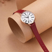 Reloj Retro Julius para mujer, pulsera de cuero Real, caja de regalo de cumpleaños para niña 2024 - compra barato