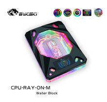 Bykski CPU Water Block Use for AMD RYZEN3000 AM3 AM3+ AM4 1950X TR4 X399 X570 Motherboard / Block with OLED Temperature Display 2024 - buy cheap
