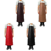PU Leather Welding Apron Equipment Welder Heat Insulation Anti-spatter Protection Apron Kitchen Garden Work Protect Clothing 2024 - buy cheap