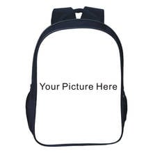 16 Inch Customize Your Logo Name Children Backpack Children School Bags Orthopedic Backpack Kids Boys Girls Cartoon Bags 2024 - buy cheap