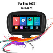 Eastereggs-reproductor Multimedia con GPS para coche, Unidad Principal estéreo con Android, 9 pulgadas, 2 din, para Fiat 500X 500X2014-2019 2024 - compra barato
