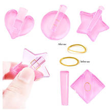 Nail Art Embossed Mold Metal Hollow Slice Frame Bend Curve Tools Pink Acrylic Radian Stick Decorations DIY Manicure Accessory 2024 - buy cheap