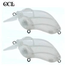 CCLTBA 10pcs/lot Blank Crank Bait Wobbler 7.2cm 11g Crank Wobblers Fishing Lures Floating Unpainted Fishing Tackle 2024 - buy cheap