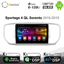 Ownice-Radio con GPS para coche, reproductor DVD con Android 128, 6G + 10,0G, 8 núcleos, DSP, 4G, LTE, SPDIF, para Kia Sportage 4, QL 2018, Sorento 2019 2024 - compra barato