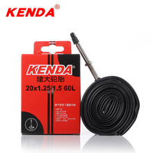 KENDA inner tube 20 inch 20x1.25-1.5 mountain bike tubes Schrader Presta 48L 60L bicycle inner tube 20er tire chambre air 2024 - buy cheap