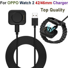Fast adapter Watch Charging for OPPO Watch 2 42/46mm Smart Bracelet Replacement USB Cable for OPPO Watch2 Cradle Dock Charger 2024 - buy cheap