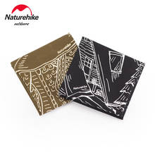 Naturehike Atmosphere Pattern Small Square Towel Picnic Napkin Exquisite Camping Table Cloth Hair Band Accessories 2024 - buy cheap