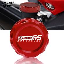 CNC Aluminum For BMW R 1200 GS R12500GS ADVENTURE 2005-2014 2013 2012 Motorcycle Rear Brake Master Cylinder Reservoir Cover Cap 2024 - buy cheap