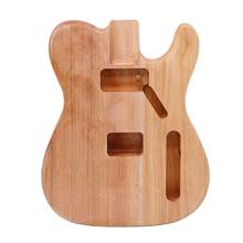 TL Electric Guitar Body Right Hand Telecaster Guitar Body Okoume Wood Tele TL Guitar Barrel Guitar Parts Guitar Body Unfinished 2024 - buy cheap