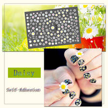 New Arrive Daisy Nail Sticker Back Glue Flower Sticker for Nails Decals Nail Art Flower for Manicure Nail Design Decoration 2024 - buy cheap