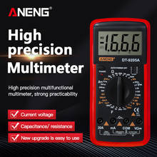 Newly ANENG DT9205A Digital True RMS Professional Multimeter AC/DC Current Tester hFE Ohm Capacitor Voltage Meter Detector Tool 2024 - buy cheap